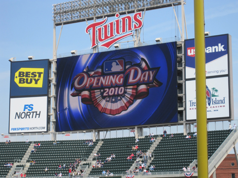 Minnesota Twins Opening Day Minnesota Twins Opening Day