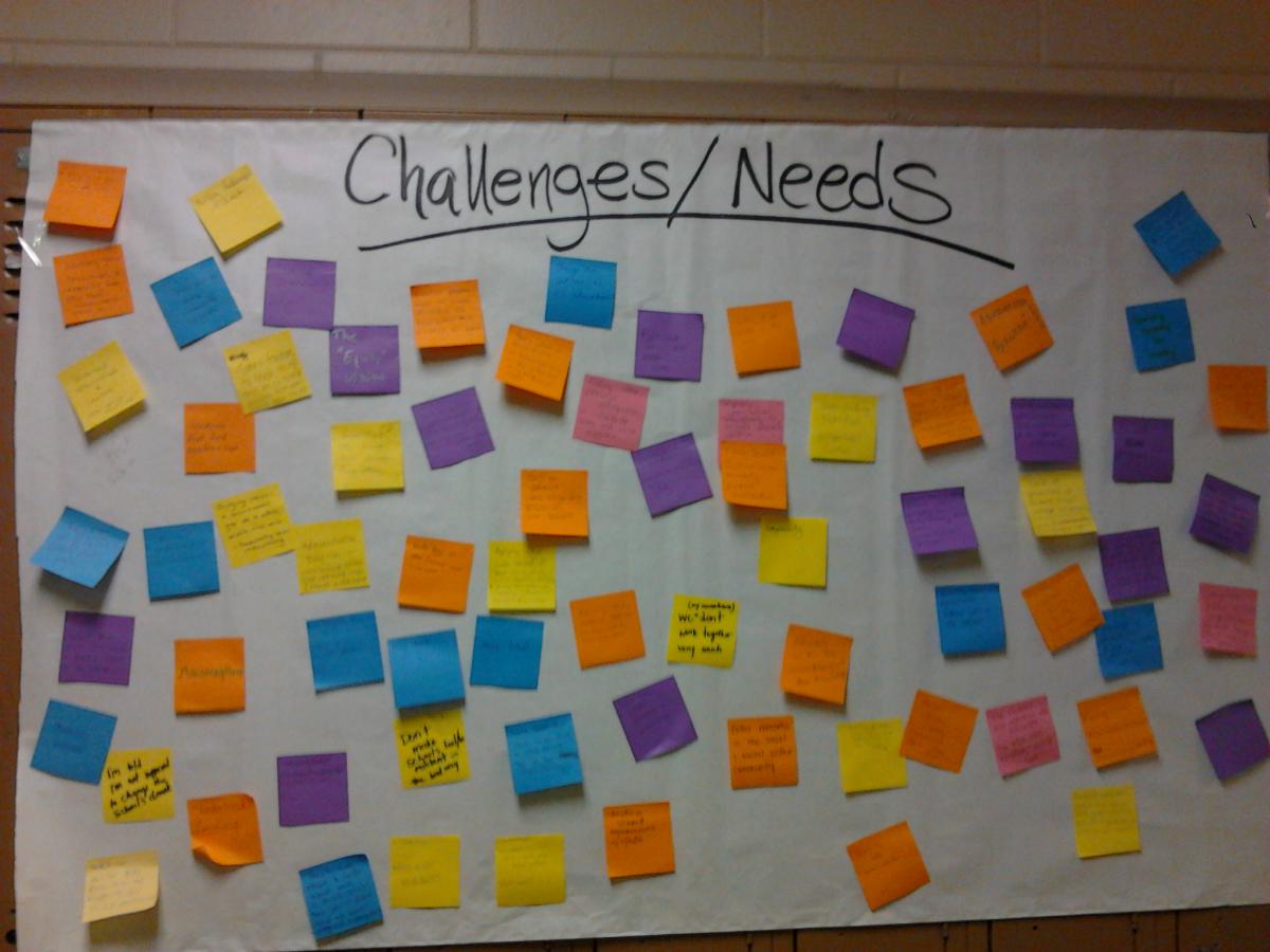 Attendees are sharing their thoughts.