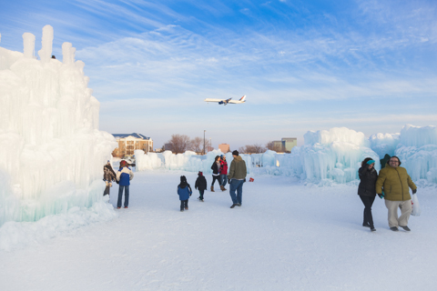 Ice Castles Mall of America