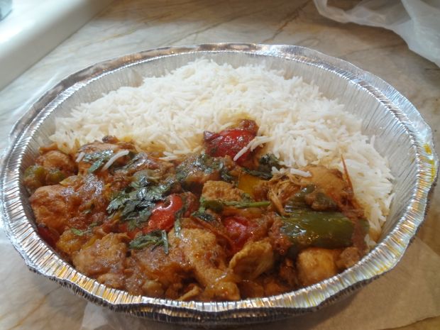 Winner's chicken jalfrezi unboxed