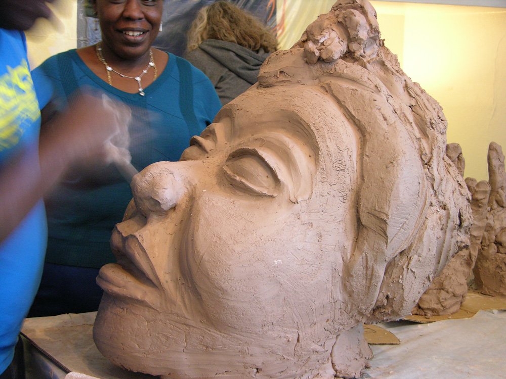 MayDay 2015 clay base for mask MayDay 2015 clay base for mask